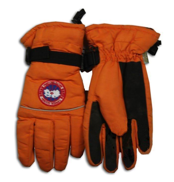 Canada Goose Down Gloves Down Mitt Orange online
